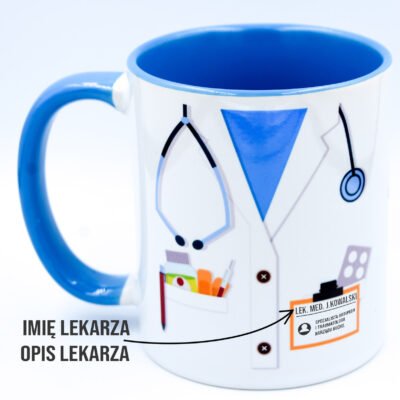 kubek dla lekarza podziękowanie